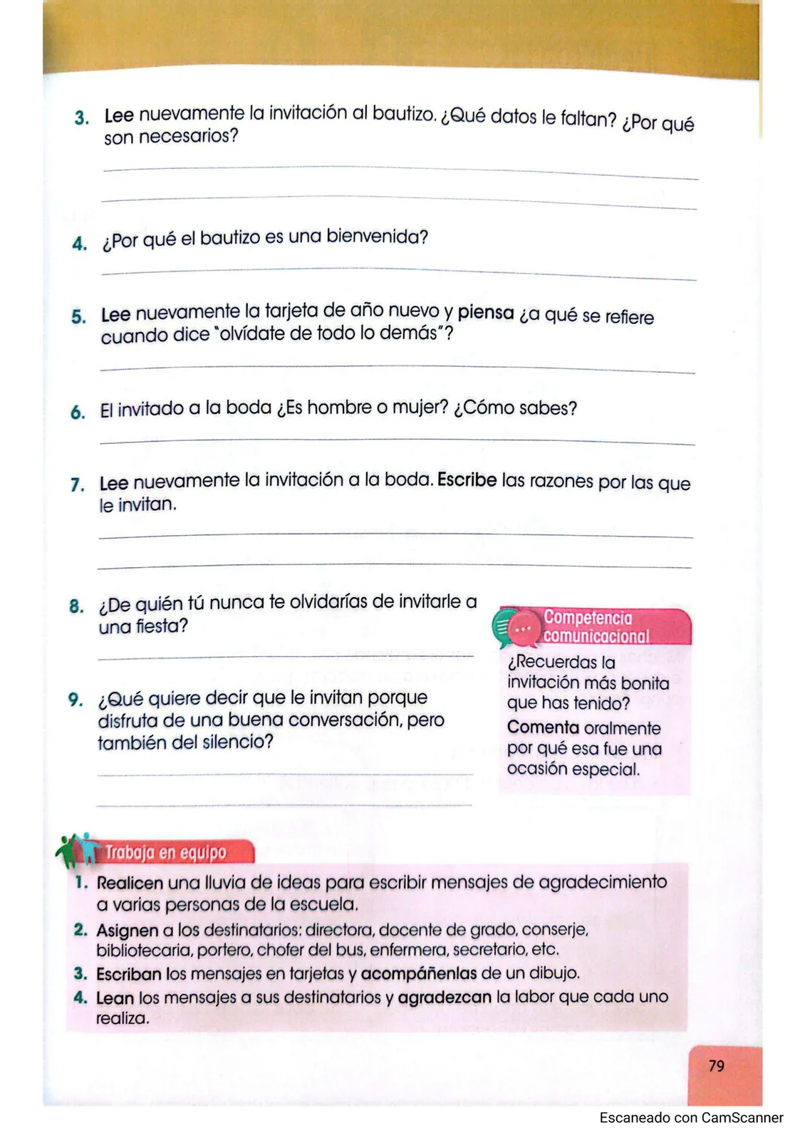 Miniatura página 73 de Lengua Y Literatura · 3 EGB · 2025