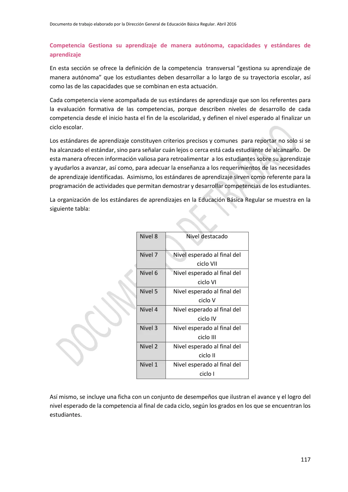 Página 117 de Programa curricular de Educación Inicial · 2016