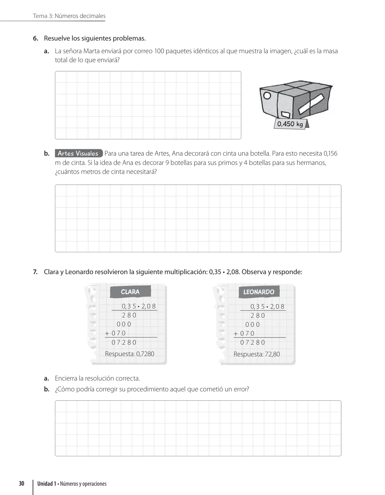 Miniatura página 32 de Matemática – Sexto Básico | Texto del Estudiante MINEDUC – Descargar PDF · 2024