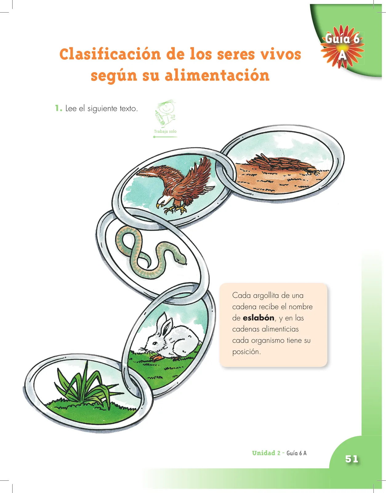 Página 51 de Ciencias Naturales 3° · Cartilla 01