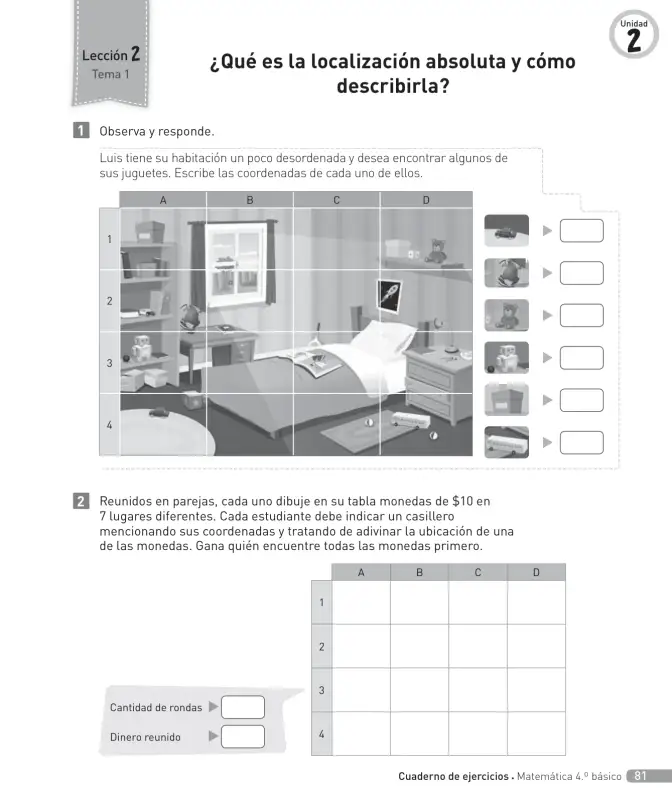 Página 82 de Matemática – Cuarto Básico | Texto del Estudiante MINEDUC – Descargar PDF · 2024