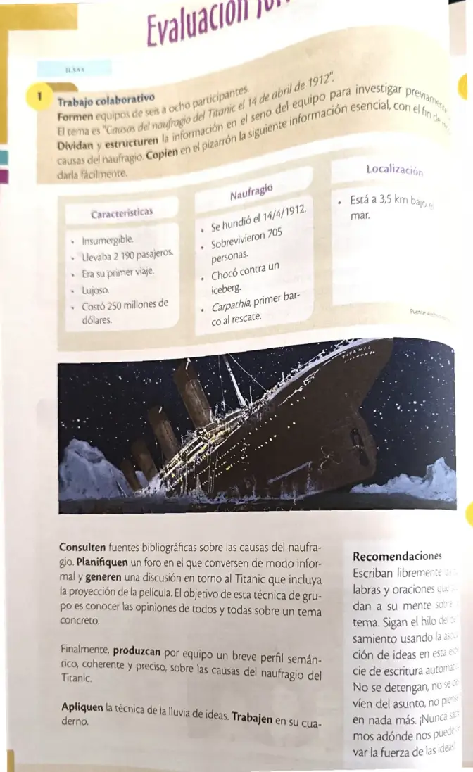 Página 56 de Lengua y Literatura 1° · 2025