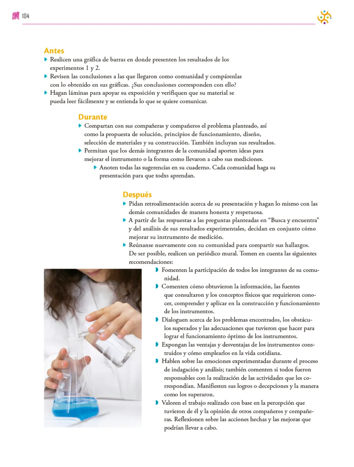Página 105 de Colección Sk´asolil. Nuestro libro de proyectos. Libro de Educación Secundaria Grado 2° Ciclo Escolar 2025 - 2026