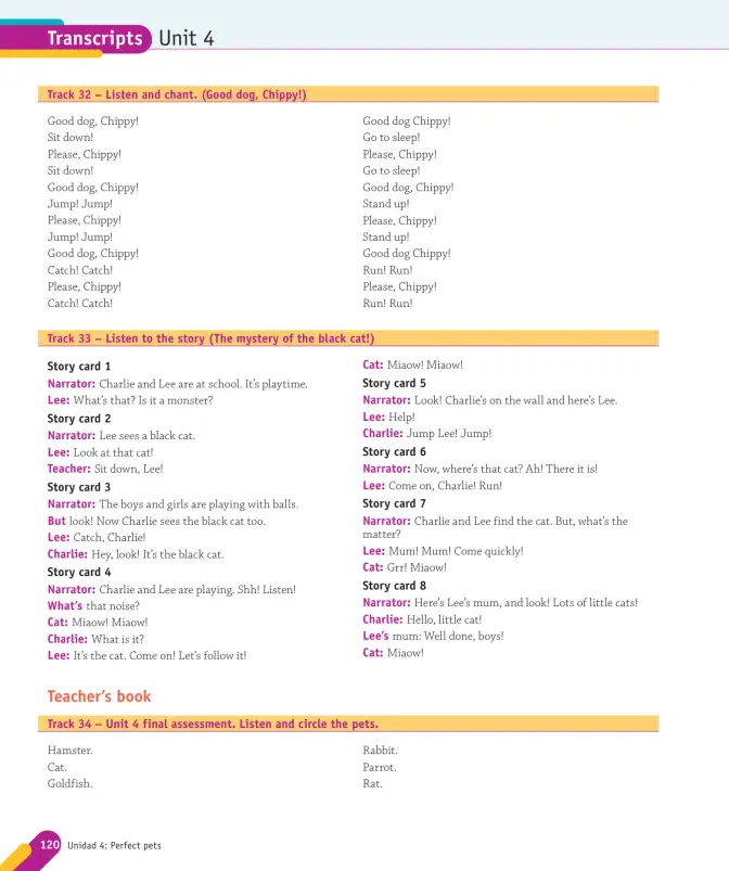 Página 122 de Inglés – Primero Básico | Student’s Book MINEDUC – Descargar PDF · 2024