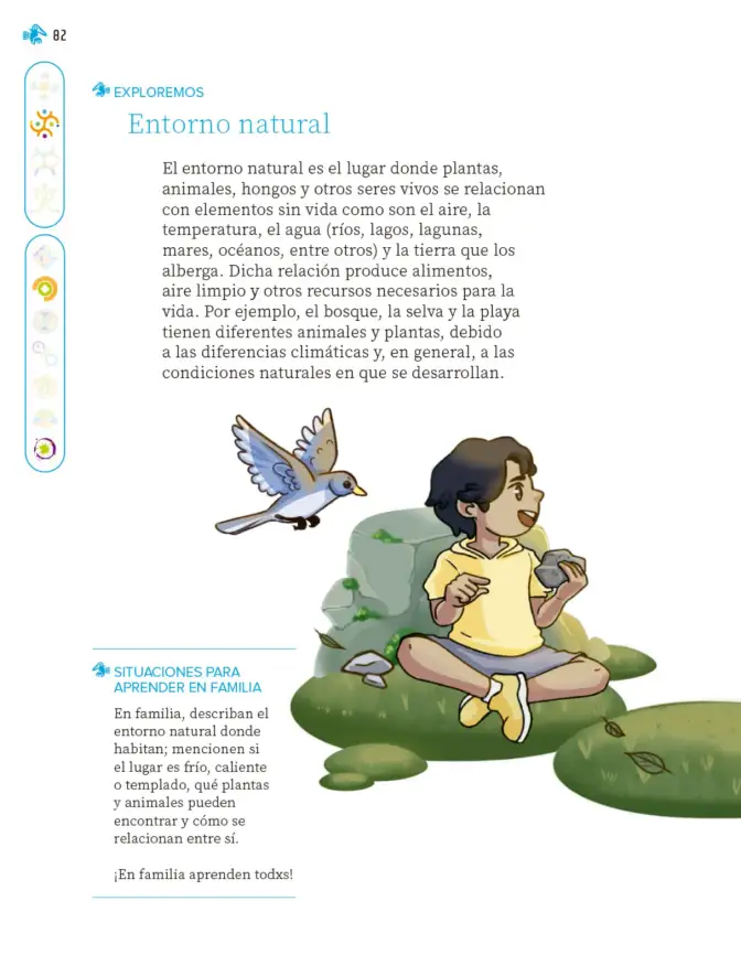 Página 83 de Nuestros saberes: Libro para alumnos, maestros y familia. Libro de Educación Primaria Grado 1° Ciclo Escolar 2025 - 2026