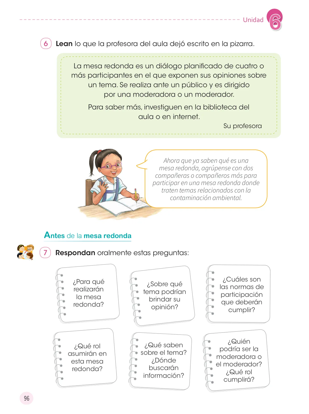 Miniatura página 98 de Comunicación 3 : cuaderno de trabajo para tercer grado de Educación Primaria 2019 · 2019