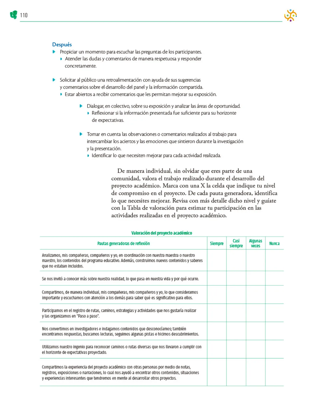 Página 111 de Colección Nanahuatzin. Nuestro libro de Proyectos.  Tomo III.  Libro de Educación Telesecundaria Grado 3°  Ciclo Escolar 2025 - 2026