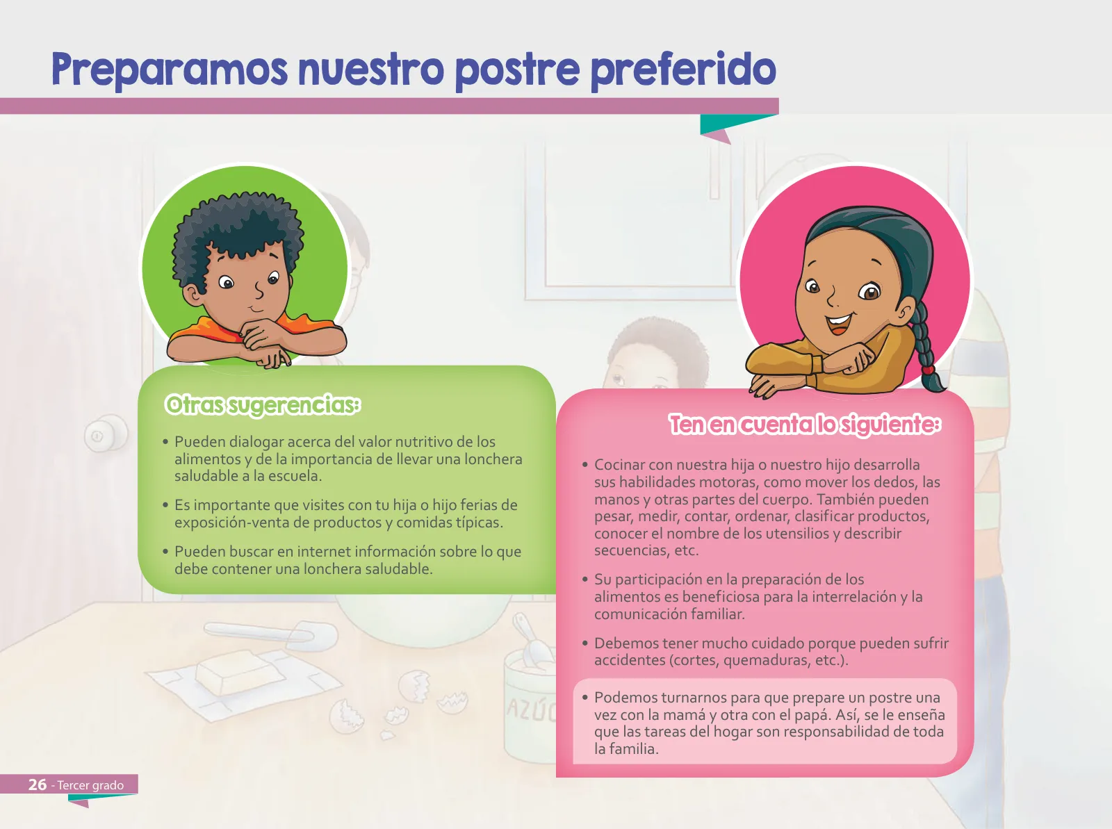 Miniatura página 28 de Aprendemos juntos en familia : guía dirigida a madres y padres. Tercer grado de Educación Primaria · 2019