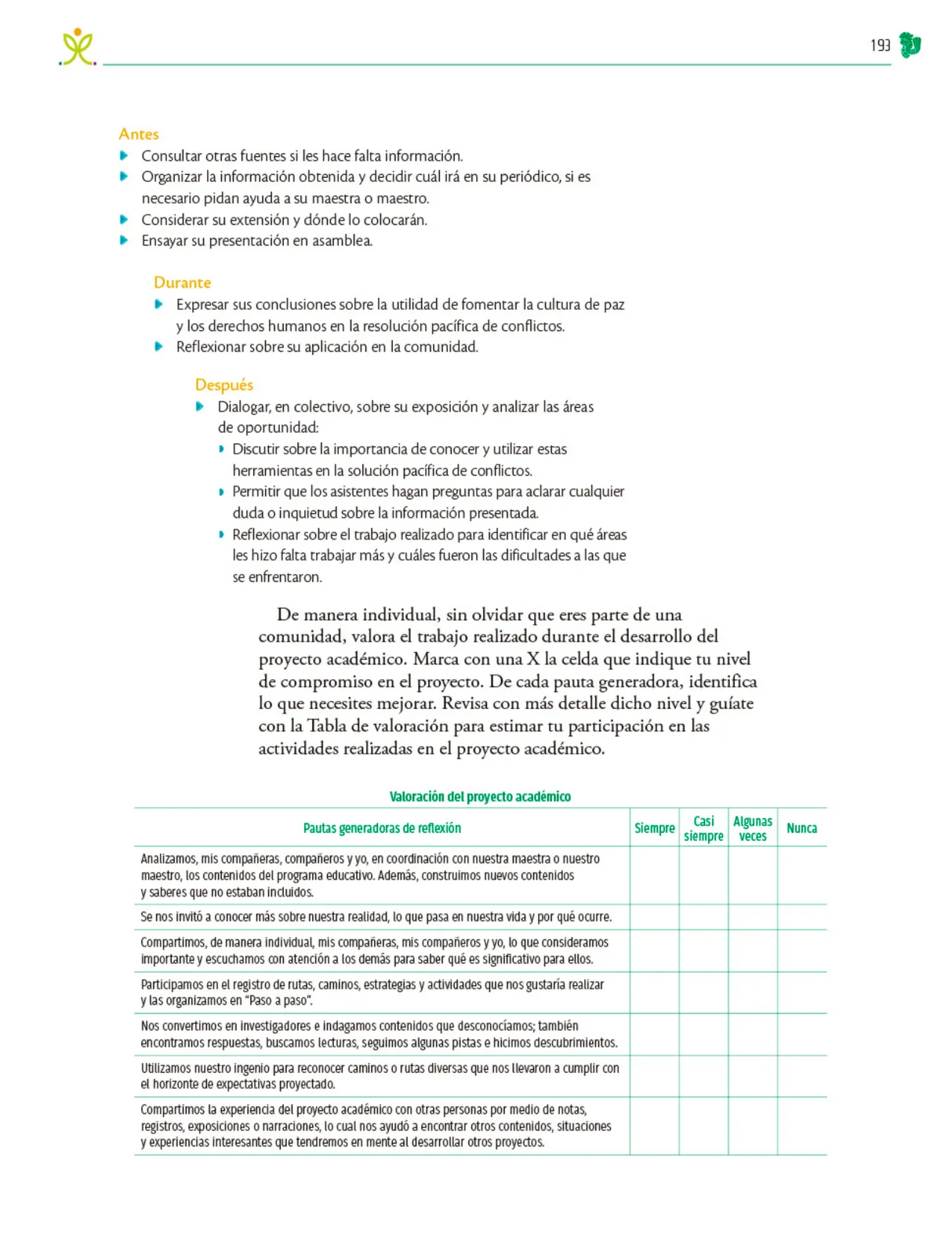 Página 194 de Colección Sk´asolil. Nuestro libro de Proyectos.  Tomo III.  Libro de Educación Telesecundaria Grado 2°  Ciclo Escolar 2025 - 2026