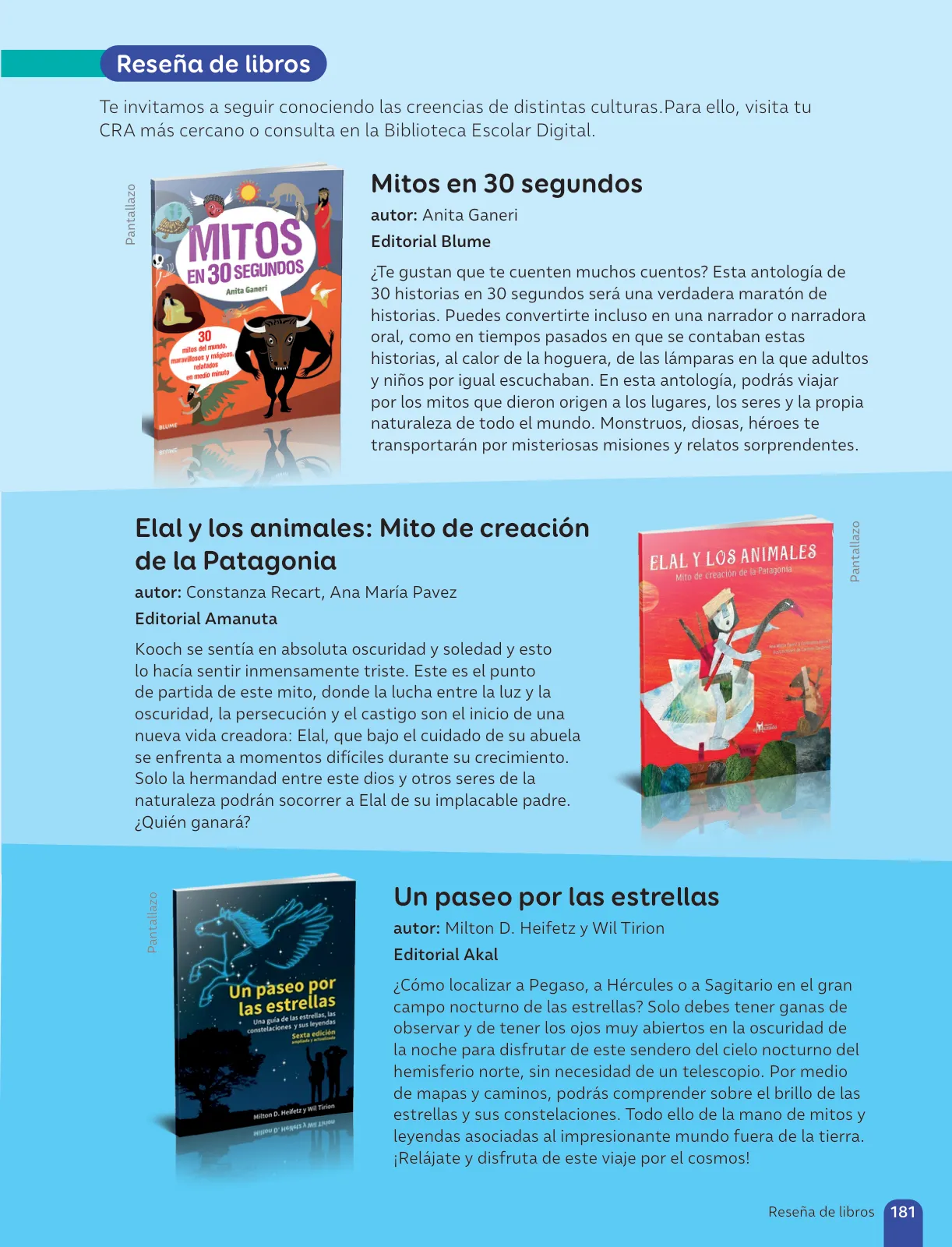 Página 183 de Lenguaje y Comunicación – Sexto Básico | Texto del Estudiante MINEDUC – Descargar PDF · 2024