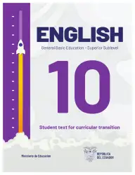 Portada de Ingles · 10 EGB · 2024