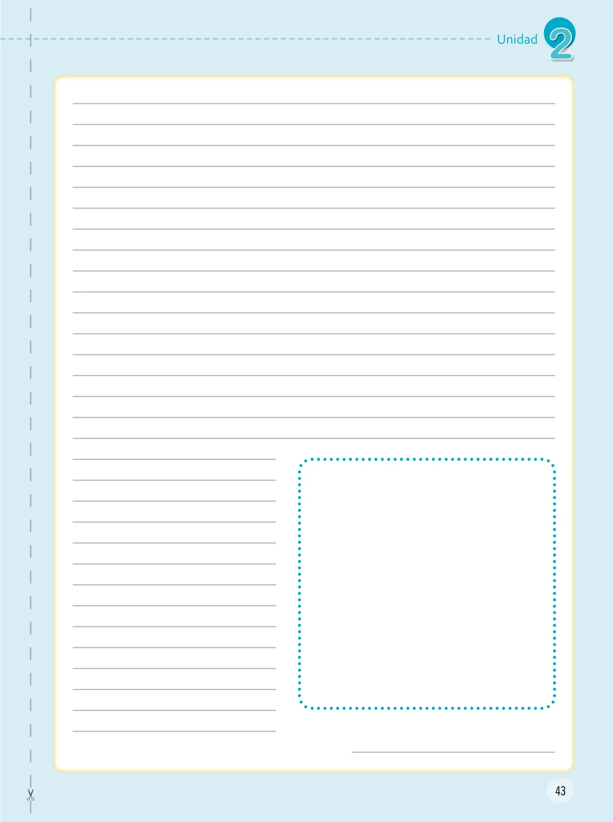 Miniatura página 44 de Comunicación 5 : cuaderno de trabajo para quinto grado de Educación Primaria 2019 · 2019