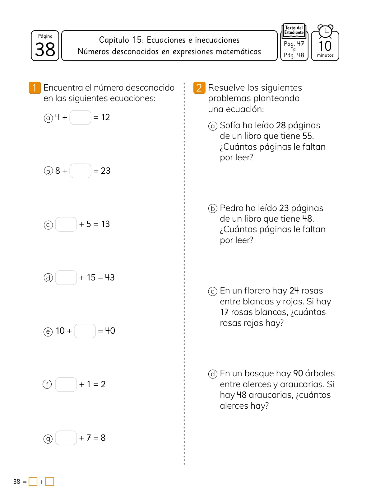 Miniatura página 40 de Sumo Primero – Cuarto Básico | Texto del Estudiante MINEDUC – Descargar PDF · 2024