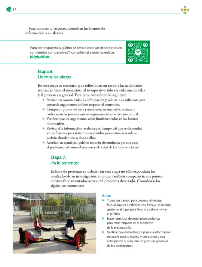 Página 43 de Colección Nanahuatzin. Nuestro libro de Proyectos. Tomo I. Libro de Educación Telesecundaria Grado 3° Ciclo Escolar 2025 - 2026
