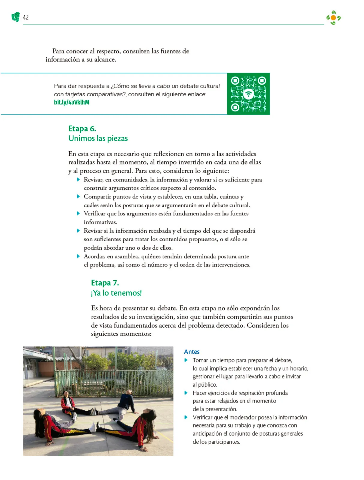 Miniatura página 43 de Colección Nanahuatzin. Nuestro libro de Proyectos. Tomo I.   Libro de Educación Telesecundaria Grado 3°  Ciclo Escolar 2025 - 2026