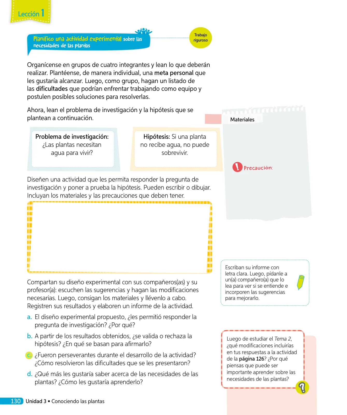 Página 65 de Ciencias Naturales – Tercero Básico | Texto del Estudiante MINEDUC – Descargar PDF · 2024