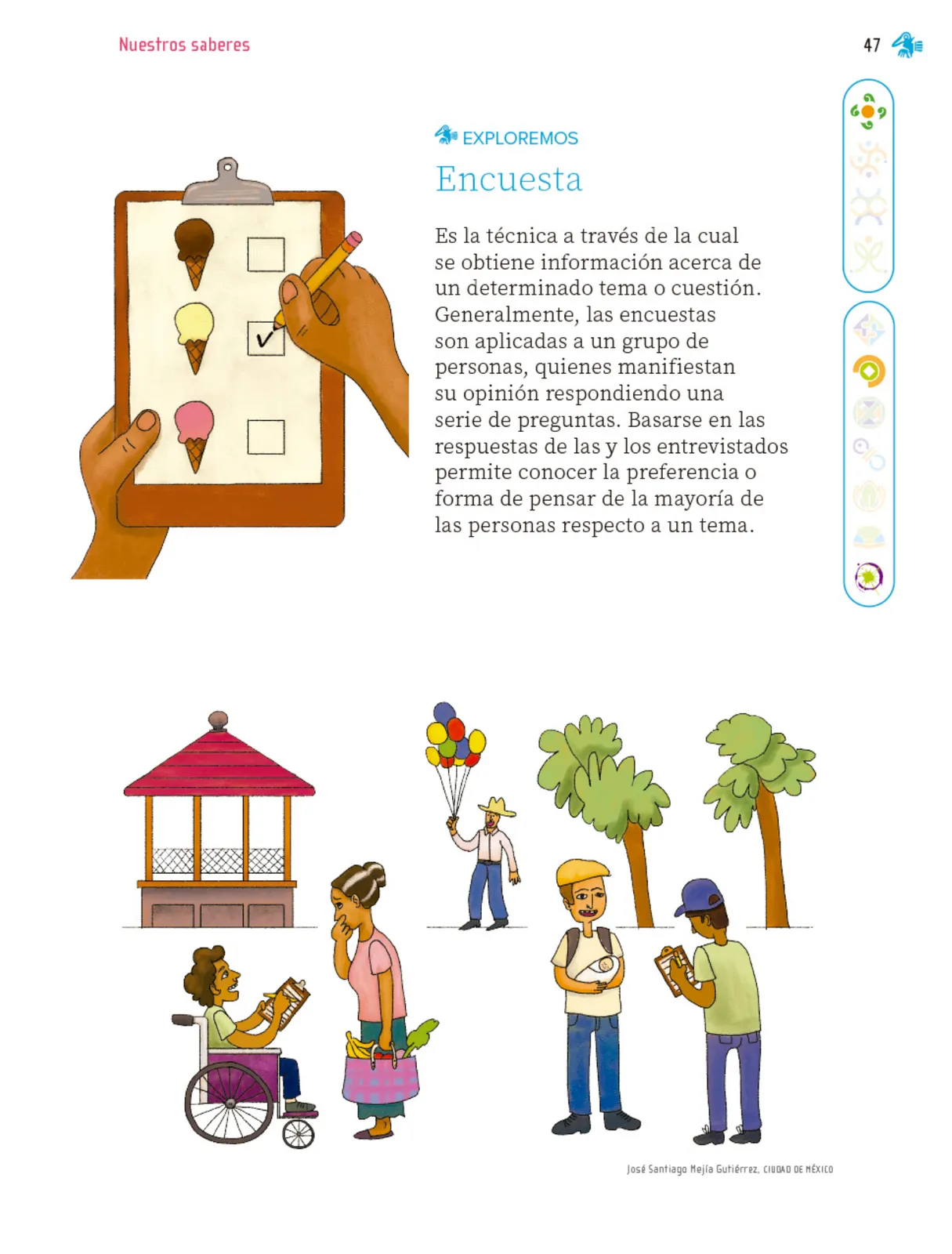 Miniatura página 48 de Nuestros saberes: Libro para alumnos, maestros y familia.   Libro de Educación Primaria Grado 1°  Ciclo Escolar 2025 - 2026
