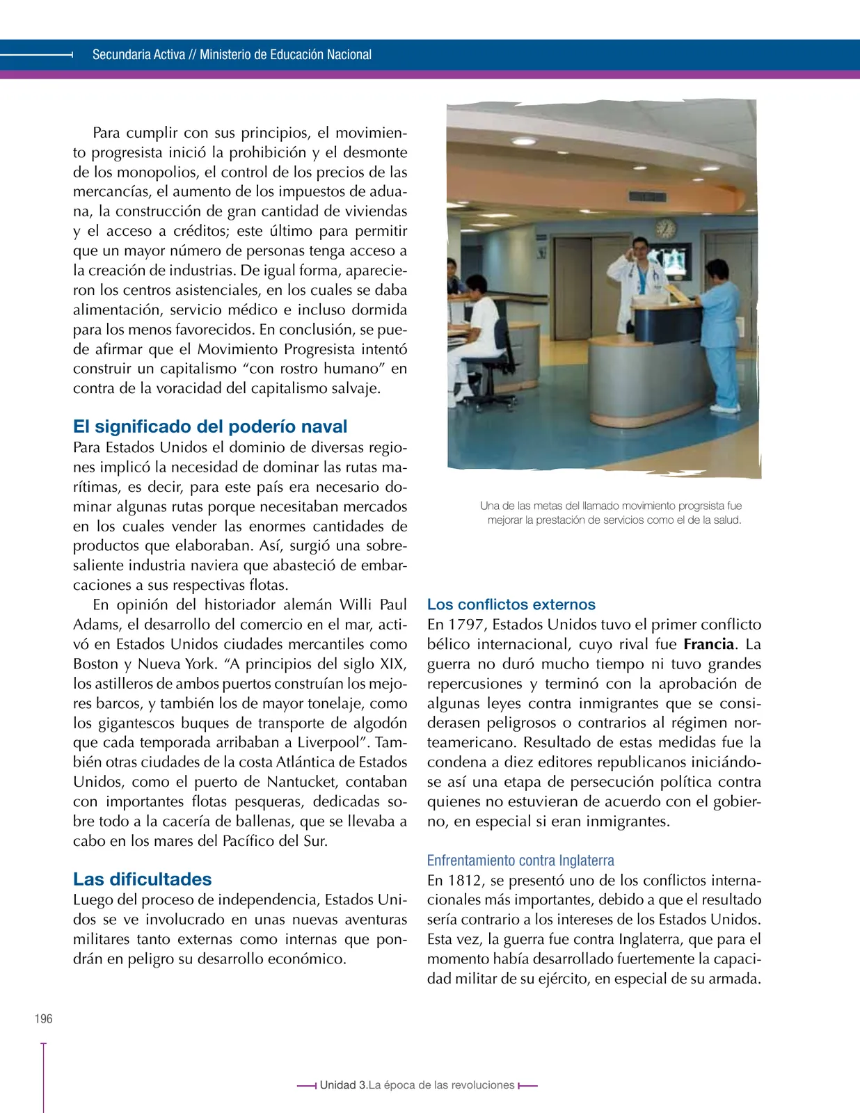 Página 196 de Ciencias Sociales 8° · Secundaria Activa
