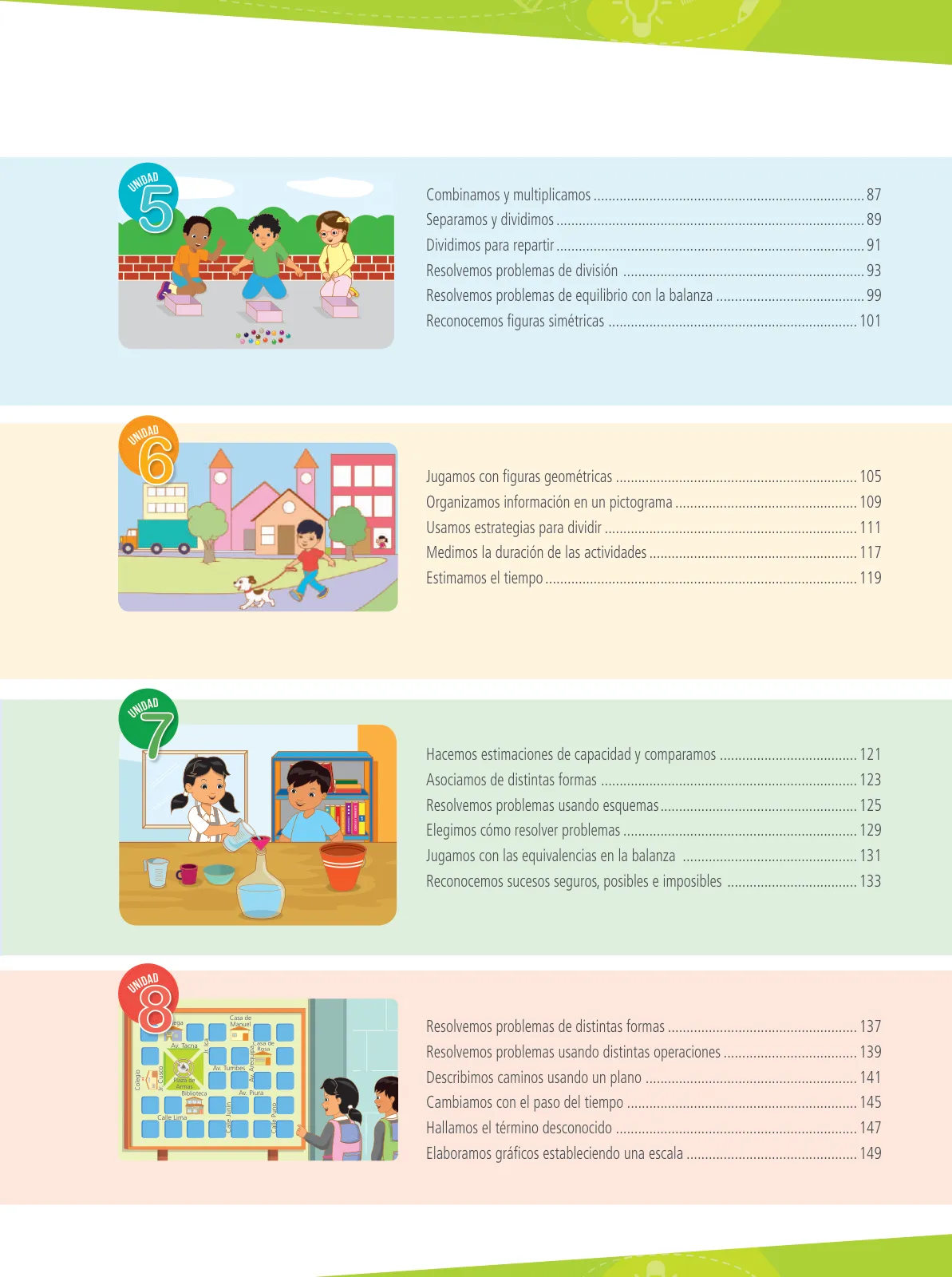 Miniatura página 7 de Matemática 3 : cuaderno de trabajo para tercer grado de Educación Primaria 2019 · 2019