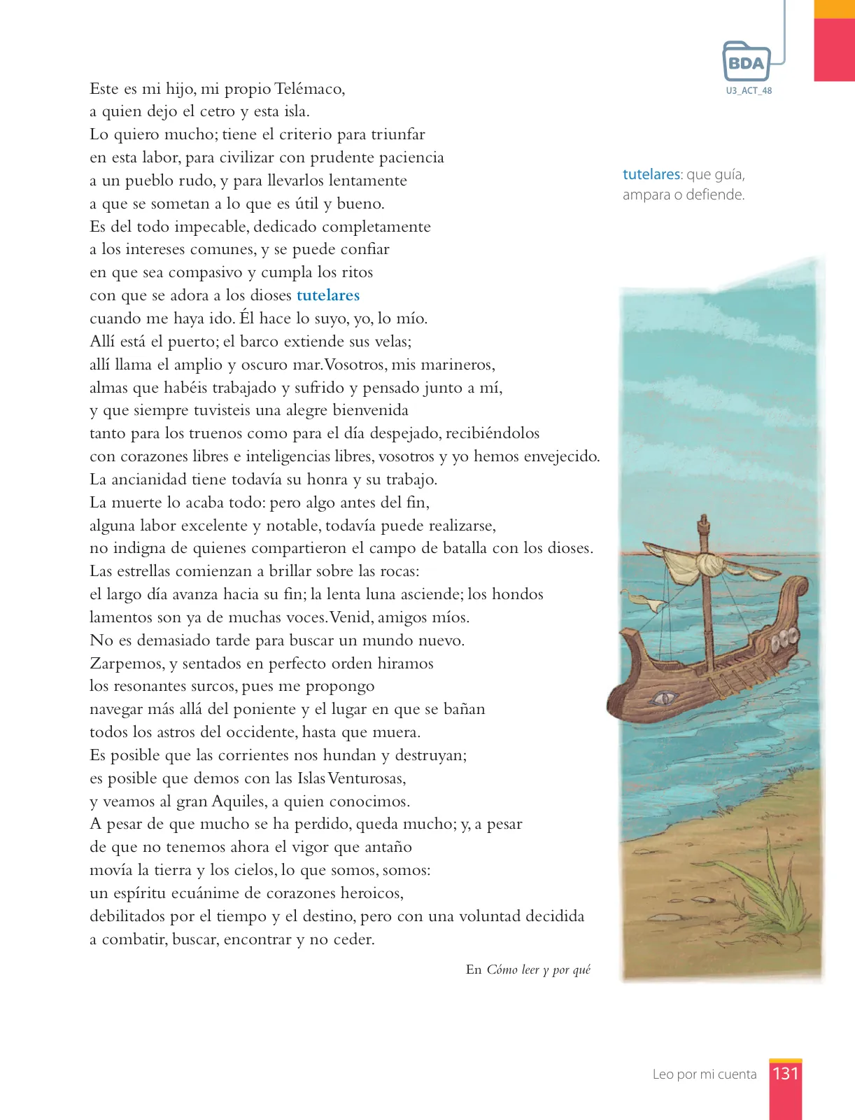 Miniatura página 133 de Lengua y Literatura – Octavo Básico | Texto del Estudiante MINEDUC – Descargar PDF · 2024