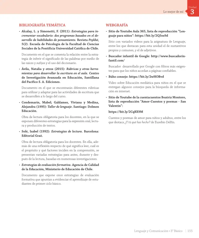 Página 235 de Lenguaje y Comunicación – Tercero Básico | Texto del Estudiante MINEDUC – Descargar PDF · 2024
