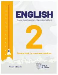 Portada de Inglés · 2 EGB · 2024