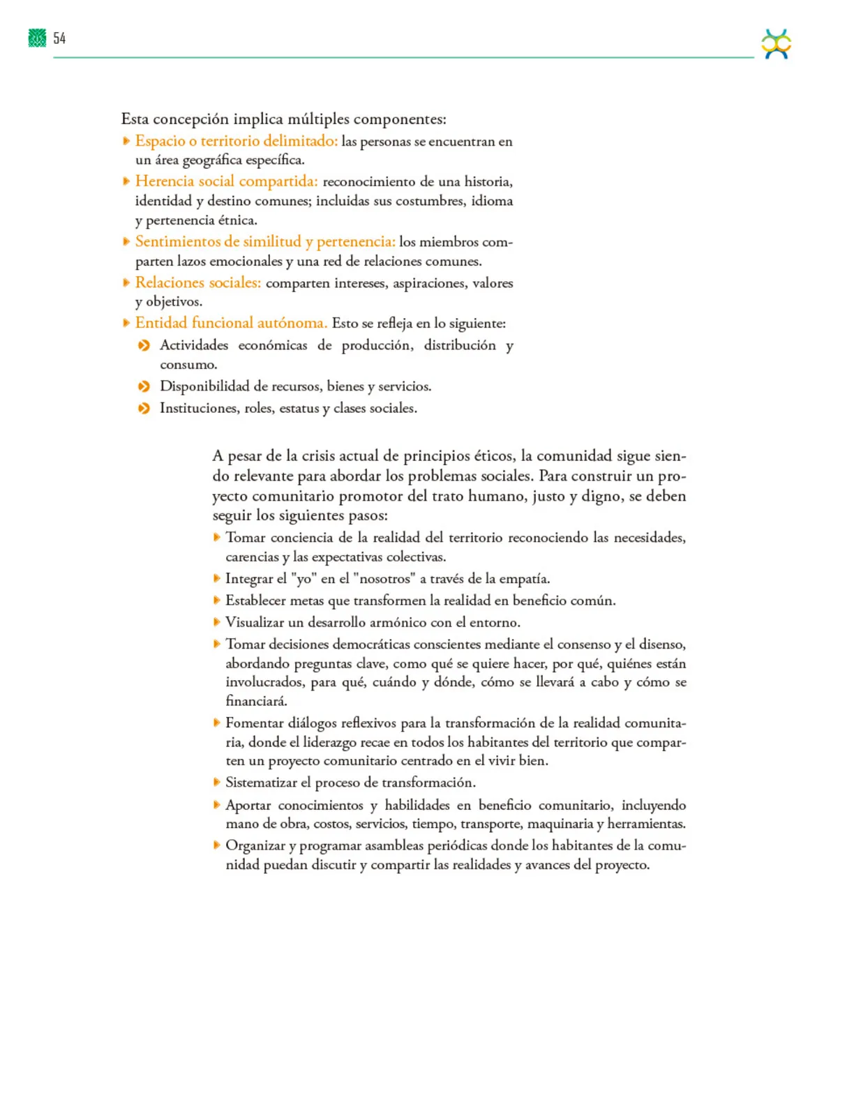 Miniatura página 55 de Colección Nanahuatzin. De lo humano y lo comunitario.   Libro de Educación Telesecundaria Grado 3°  Ciclo Escolar 2025 - 2026