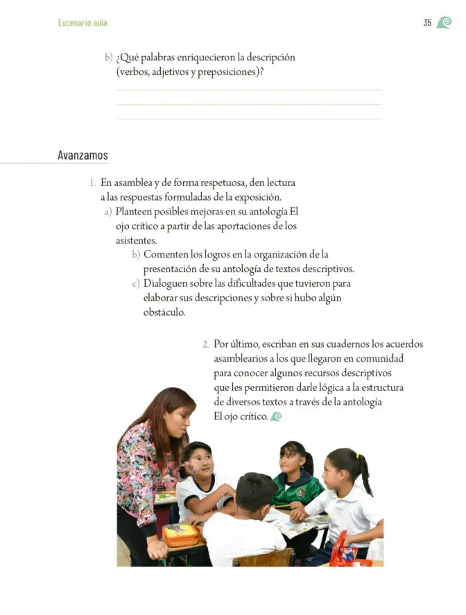 Página 38 de Proyectos de Aula. Libro de Educación Primaria Grado 6° Ciclo Escolar 2025 - 2026