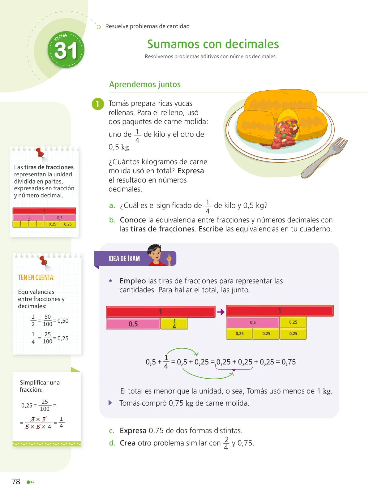 Miniatura página 80 de Texto de Matemática 6. Sexto grado de Primaria · 2024