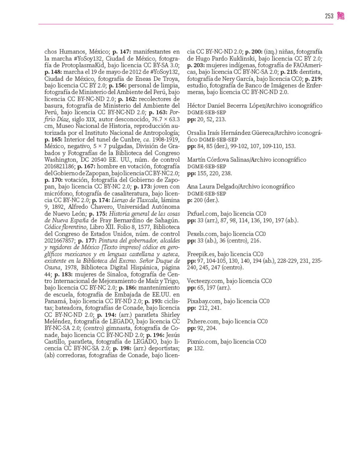Miniatura página 254 de Colección Sk´asolil. Nuestro libro de proyectos.   Libro de Educación Secundaria Grado 2°  Ciclo Escolar 2025 - 2026