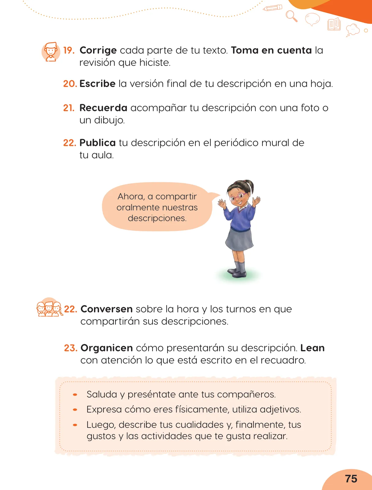 Miniatura página 77 de Cuadernillo de Comunicación 2, segundo grado de Primaria · 2023