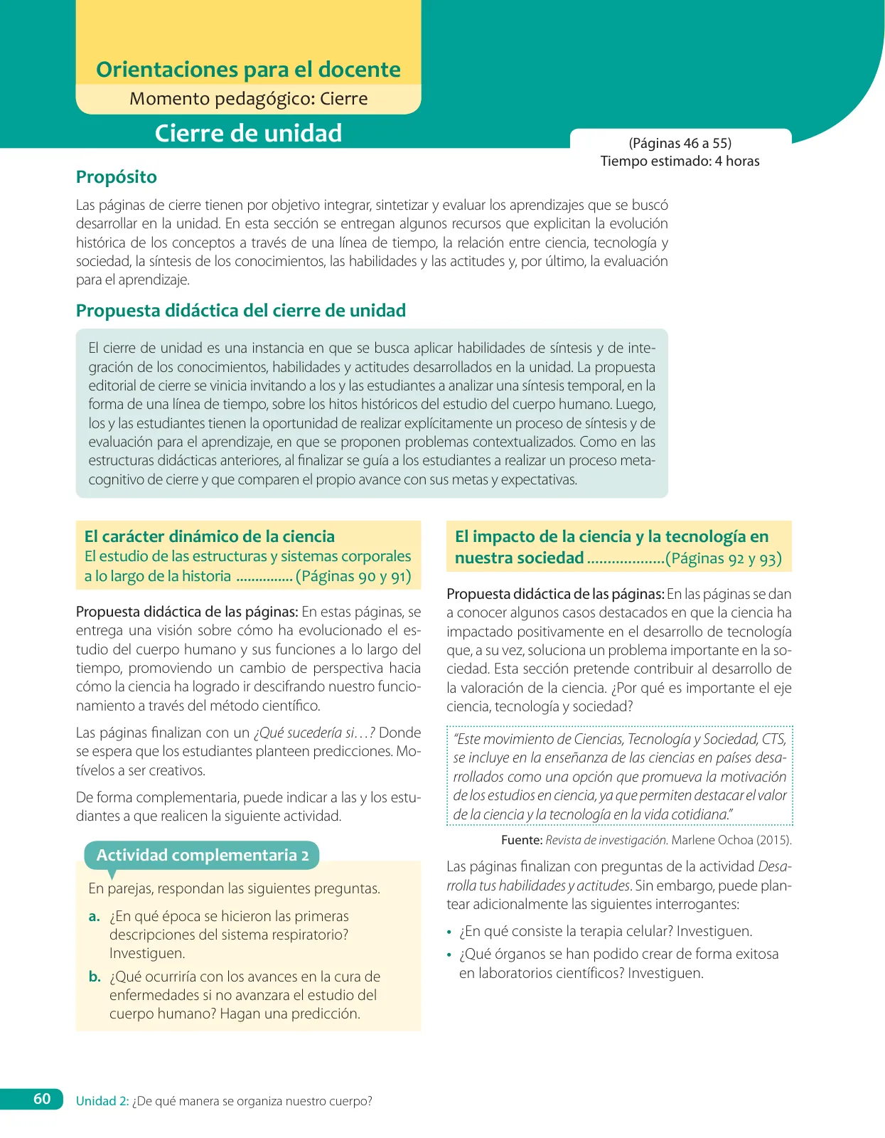 Miniatura página 116 de Libro de Ciencias Naturales – Quinto Básico | Texto del Estudiante MINEDUC – Descargar PDF · 2024