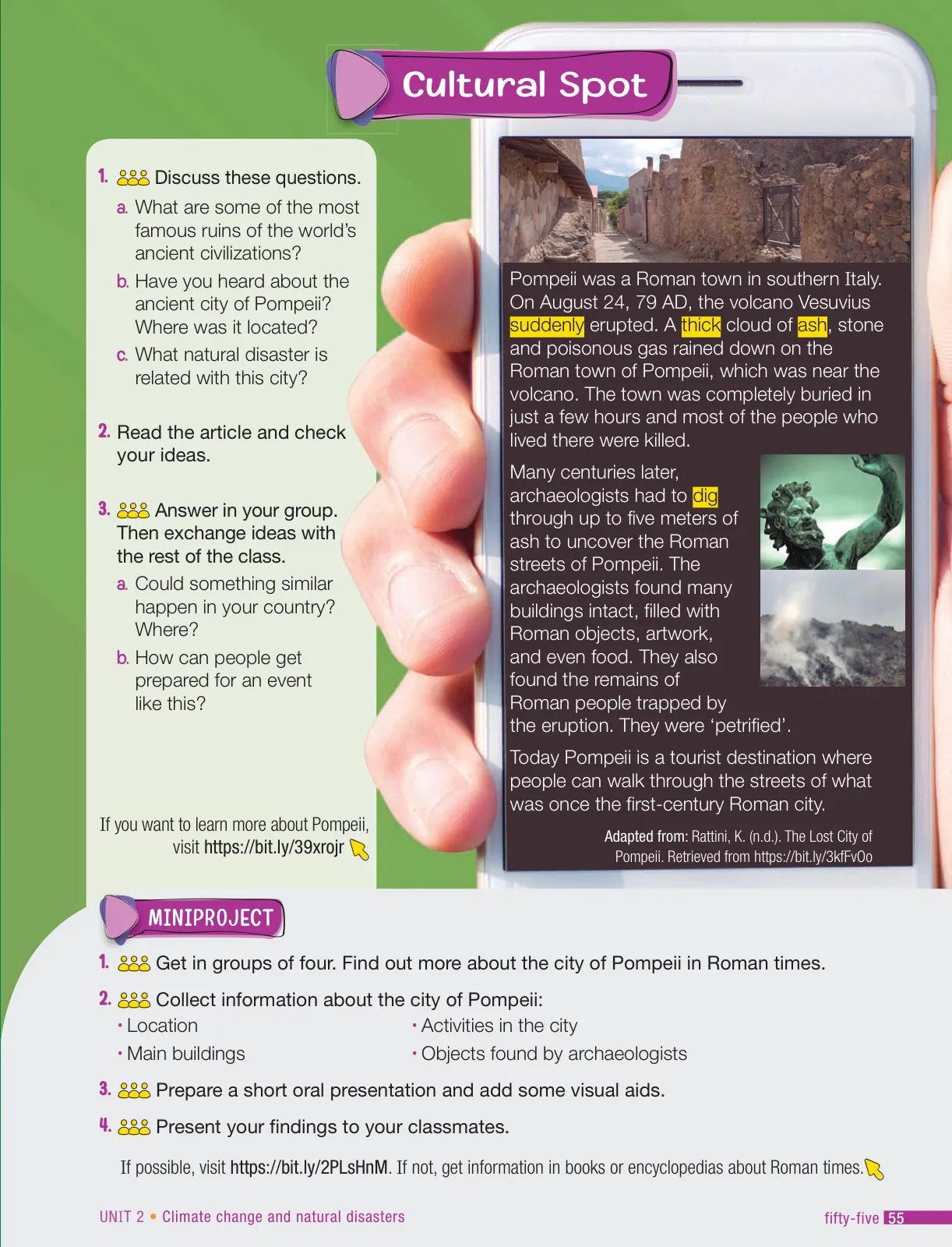 Página 57 de Inglés – Séptimo Básico | Student’s Book MINEDUC – Descargar PDF · 2024