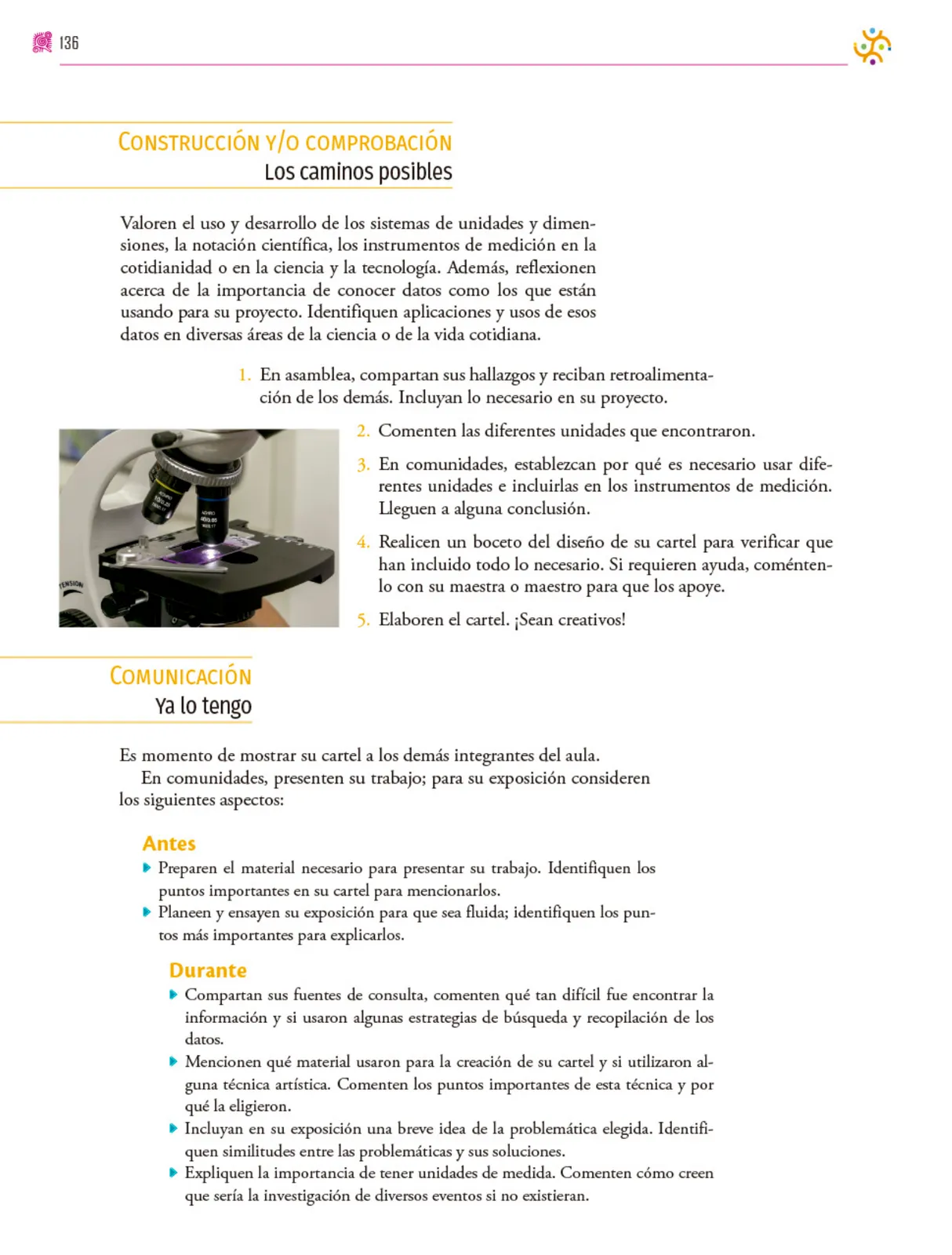Miniatura página 137 de Colección Sk´asolil. Nuestro libro de proyectos.   Libro de Educación Secundaria Grado 2°  Ciclo Escolar 2025 - 2026