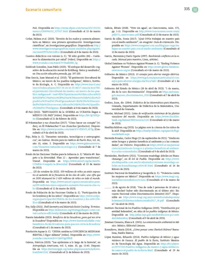 Página 338 de Proyectos Comunitarios. Libro de Educación Primaria Grado 6° Ciclo Escolar 2025 - 2026