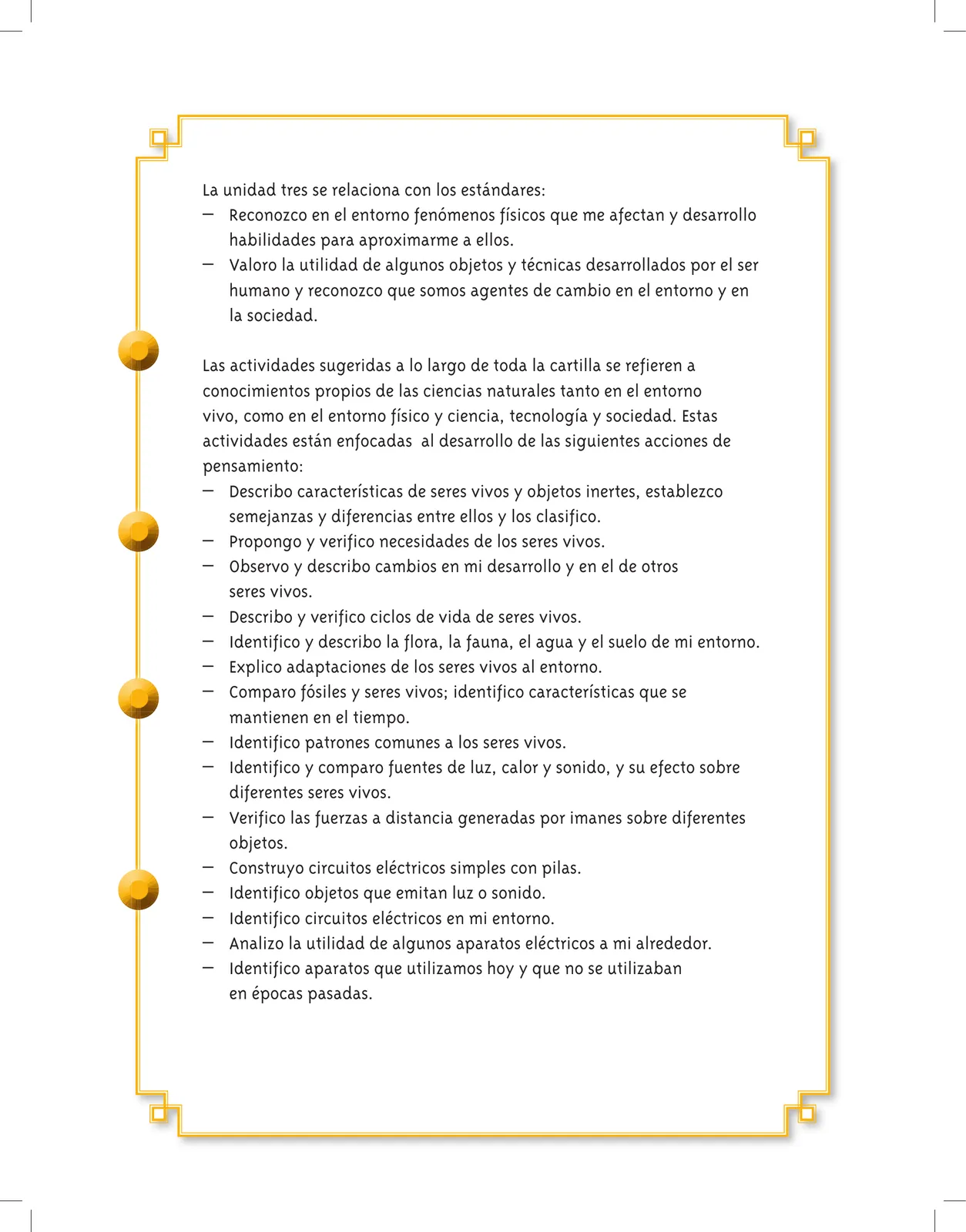 Página 73 de Ciencias Naturales 3° · Cartilla 01