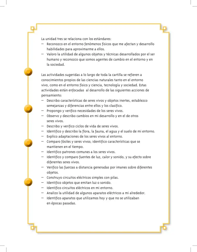 Página 73 de Ciencias Naturales 3° · Cartilla 01