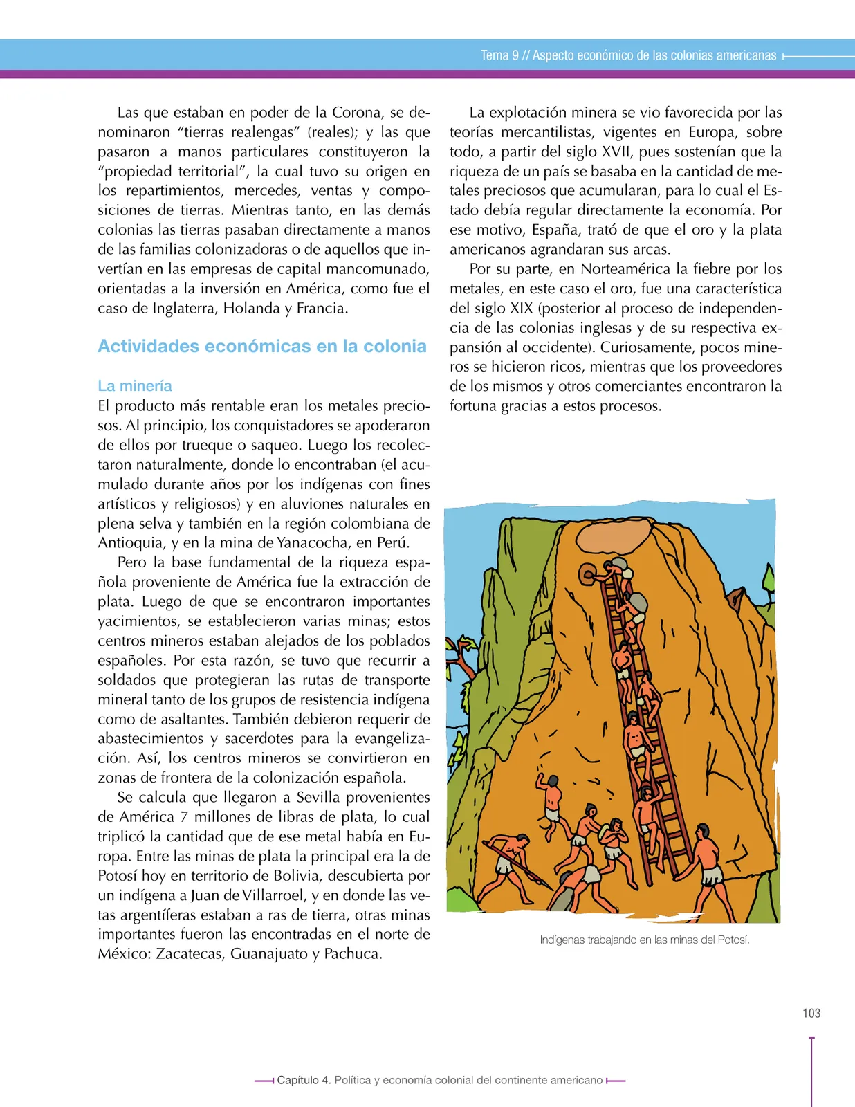 Página 103 de Ciencias Sociales 8° · Secundaria Activa