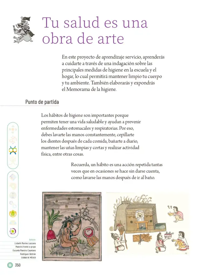 Página 353 de Proyectos Escolares. Libro de Educación Primaria Grado 6° Ciclo Escolar 2025 - 2026