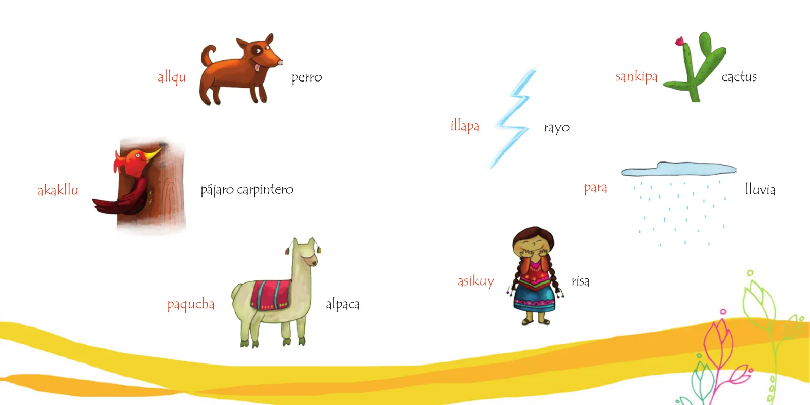 Página 9 de Añañaw. Willakuy 4, Quechua Chanka · 2009