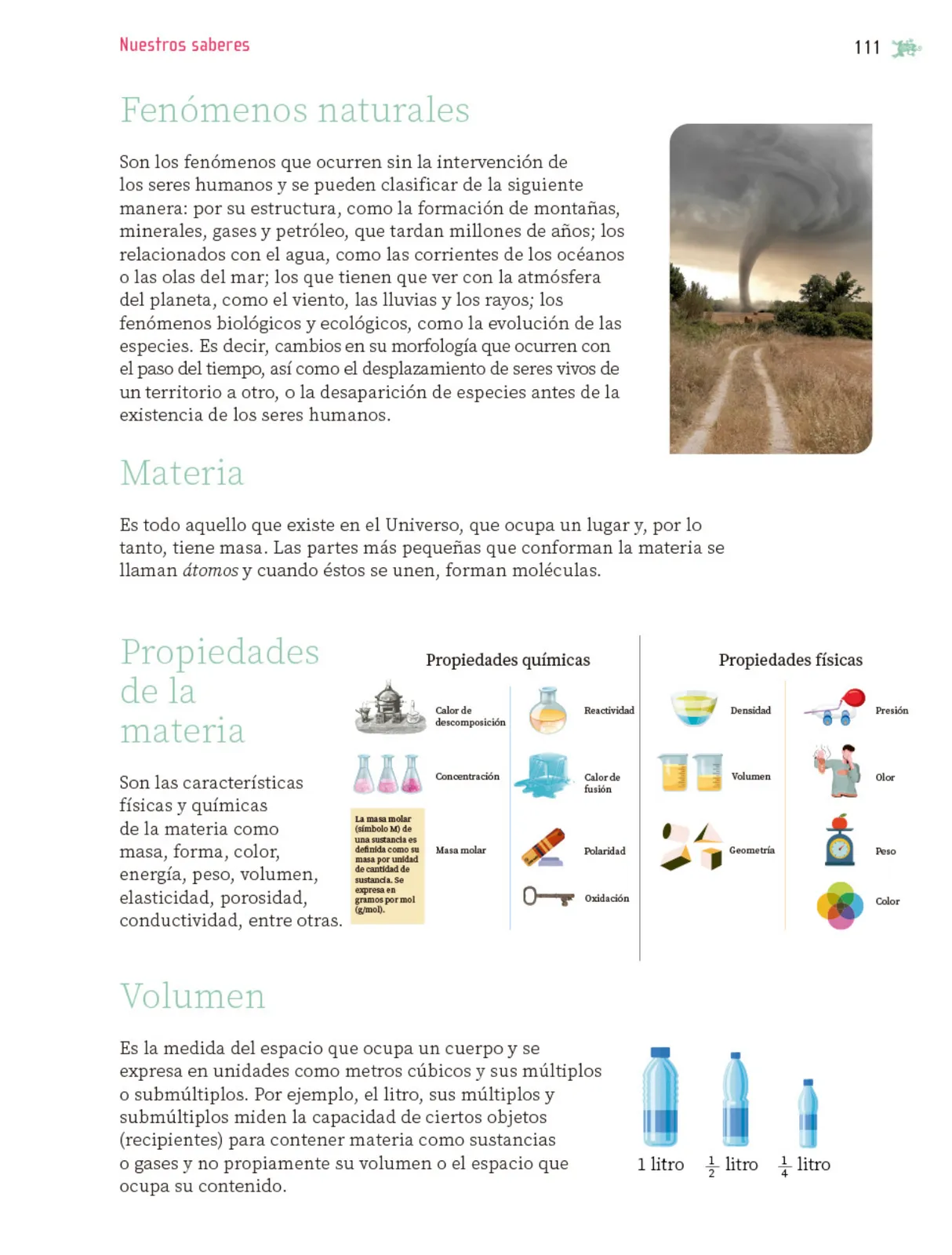 Página 112 de Nuestros saberes: Libro para alumnos, maestros y familia. Libro de Educación Primaria Grado 5° Ciclo Escolar 2025 - 2026