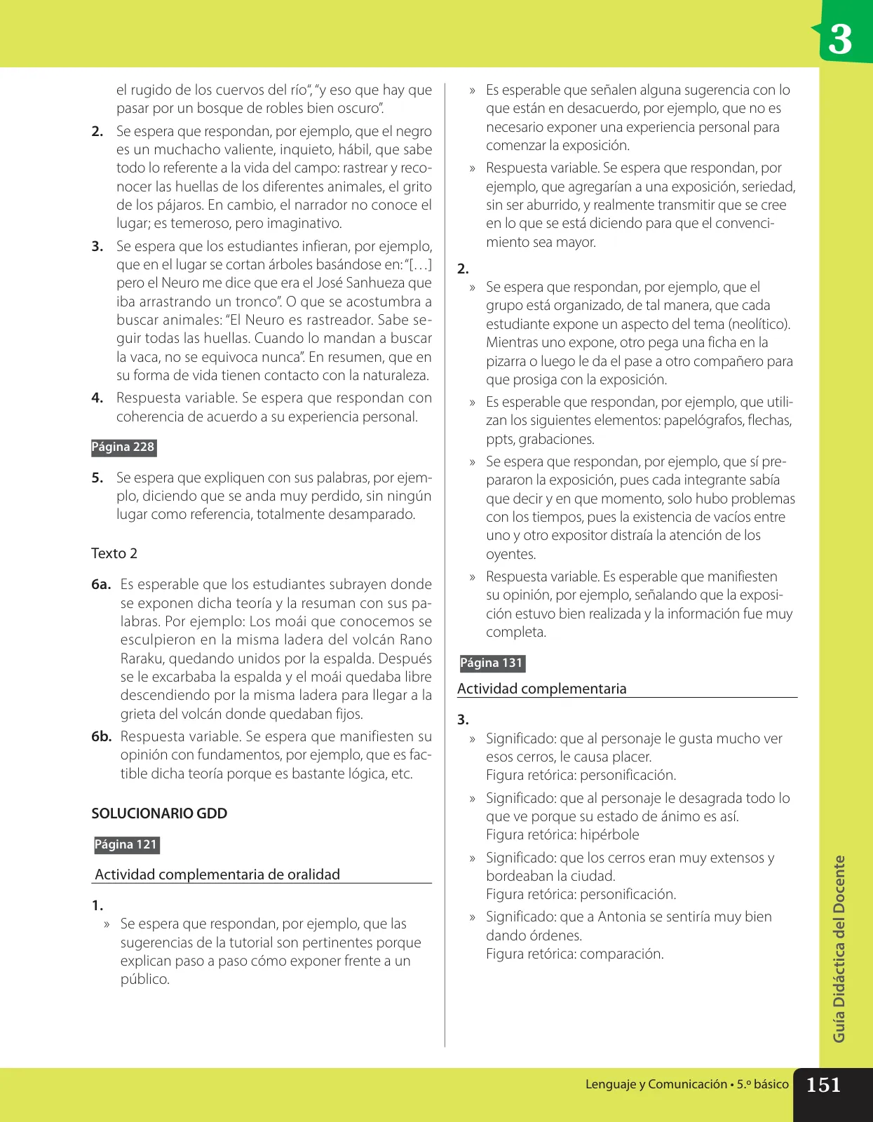 Página 56 de Lenguaje y Comunicación – Quinto Básico | Texto del Estudiante MINEDUC – Descargar PDF · 2024