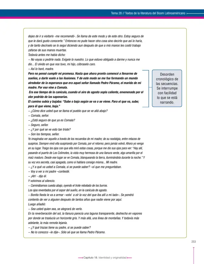 Página 253 de Lenguaje 9° · Secundaria Activa