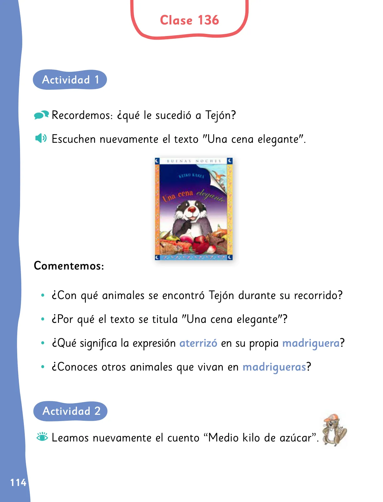 Página 117 de Lenguaje y Comunicación – Primero Básico | Texto del Estudiante MINEDUC – Descargar PDF · 2024