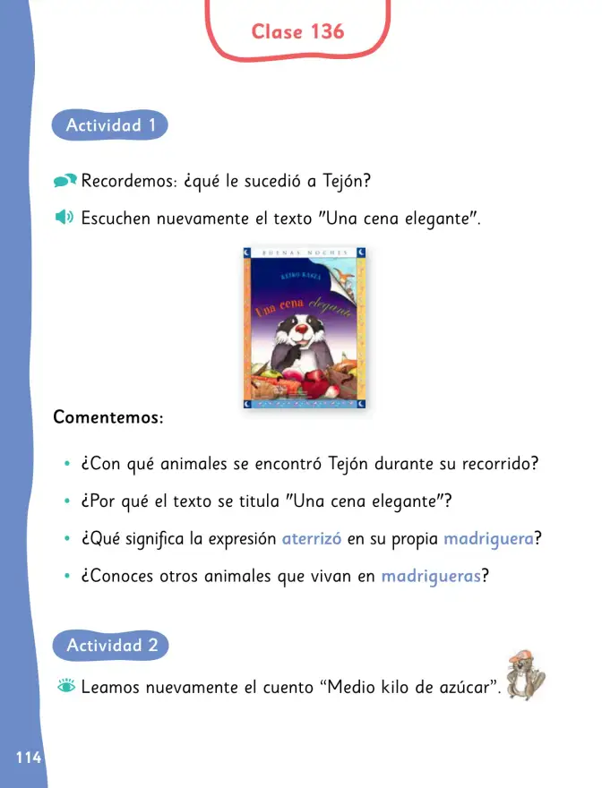 Página 117 de Lenguaje y Comunicación – Primero Básico | Texto del Estudiante MINEDUC – Descargar PDF · 2024