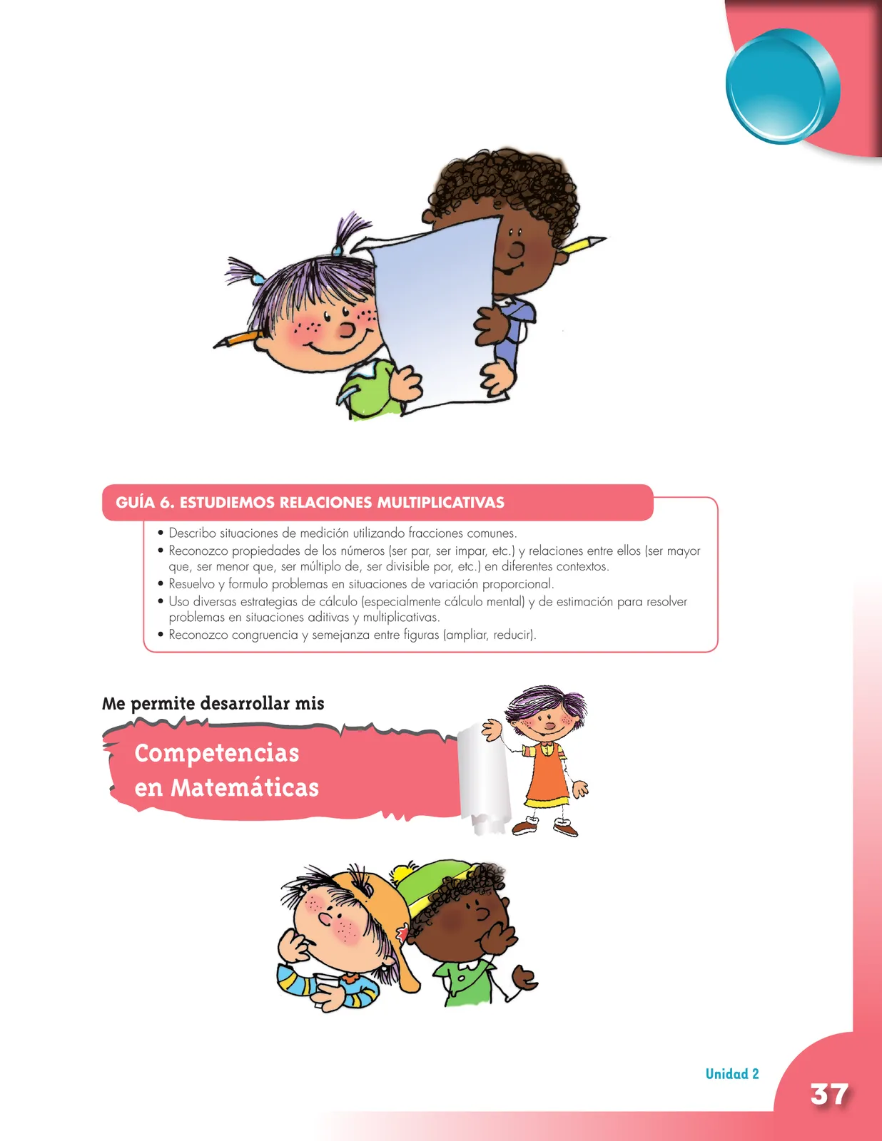 Miniatura página 37 de Matematica 3° · Cartilla 01
