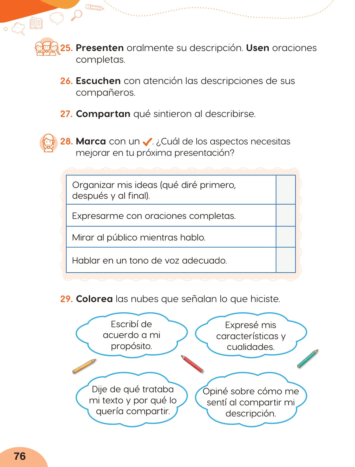 Miniatura página 78 de Cuadernillo de Comunicación 2. Segundo grado de Primaria · 2024