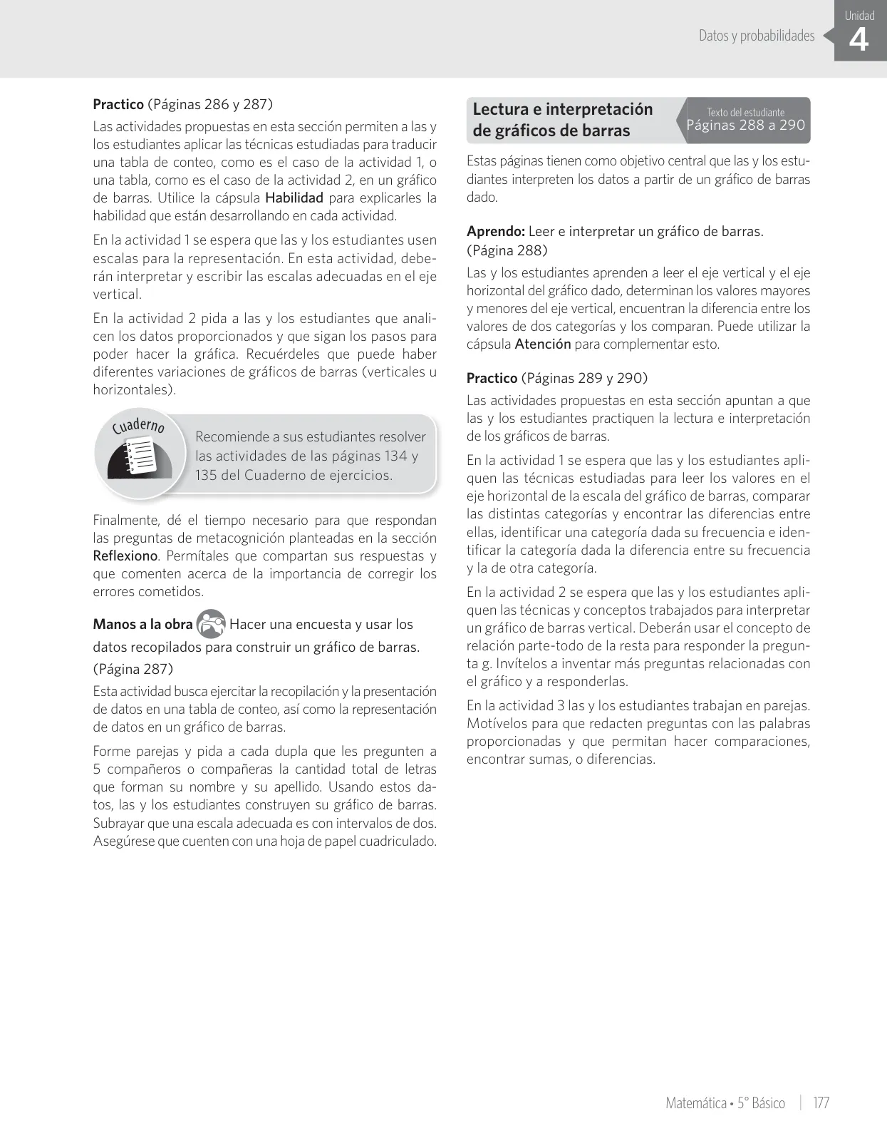 Página 193 de Matemática – Quinto Básico | Texto del Estudiante MINEDUC – Descargar PDF · 2024
