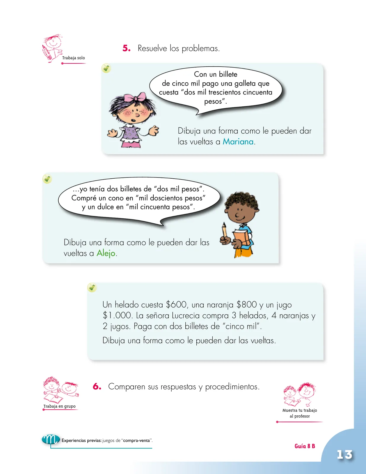Página 13 de Matematica 2° · Cartilla 02