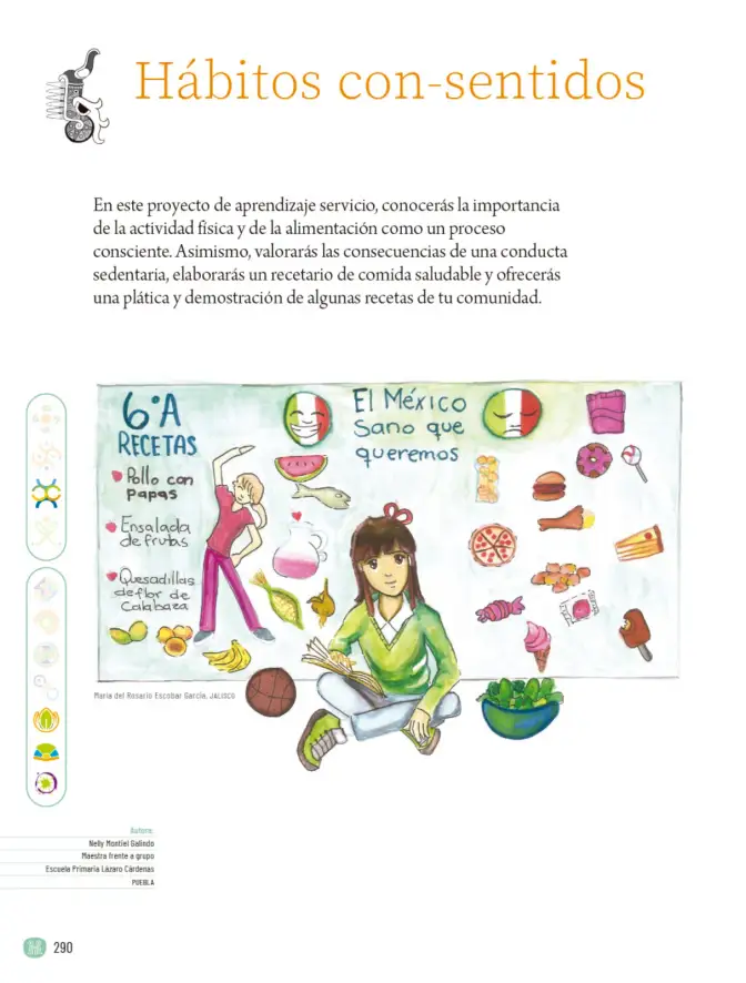 Página 293 de Proyectos Comunitarios. Libro de Educación Primaria Grado 6° Ciclo Escolar 2025 - 2026